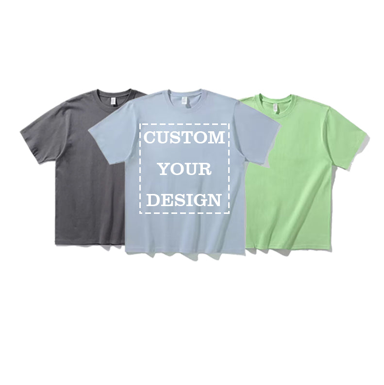 Streetwear Customized Heavy Cotton Tshirt Heavyweight Drop Shoulder Multi Color High Quality Wholesale Desgin Men's t Shirts