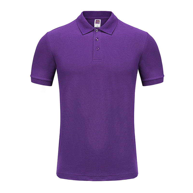 Mens Polo Shirts Wholesale Customized logo 18 Color Solidcolor Adult Short Sleeved High Quality Polo Shirt Summer Version