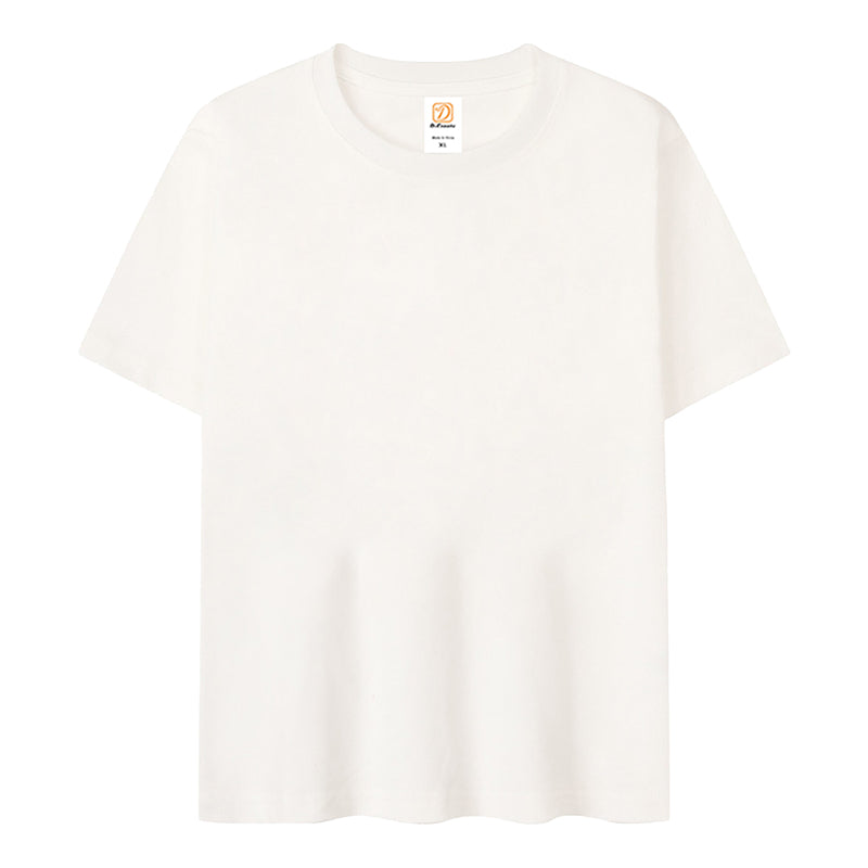 Unisex T Shirt for Summer Customized LOGO Manufacturer High Quality Streetwear Style Embroidered Cropped  Printing Custom