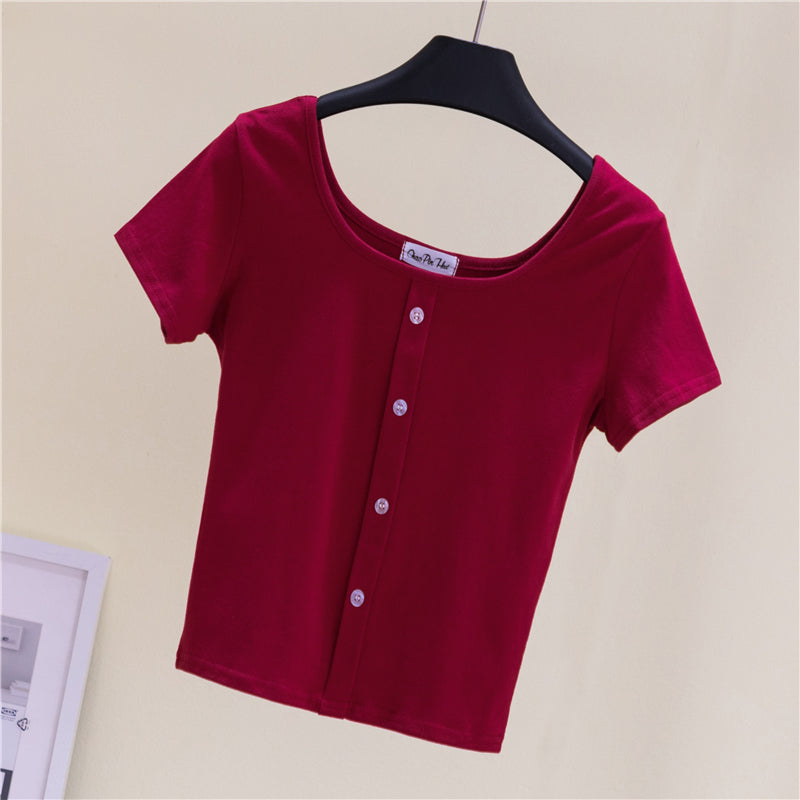 Wholesale Women's t Shirt Summer Short Style High Quality New Design Blank Multi Color Customized Dtf Transfers for t Shirts