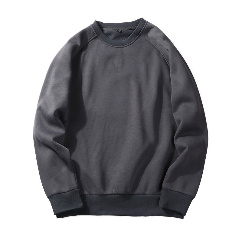 Hoodies Manufacturer Slightly Shoulder-sleeved Fleece Pullover with a Round Neckline and a Loose Fit Design Unisex Style