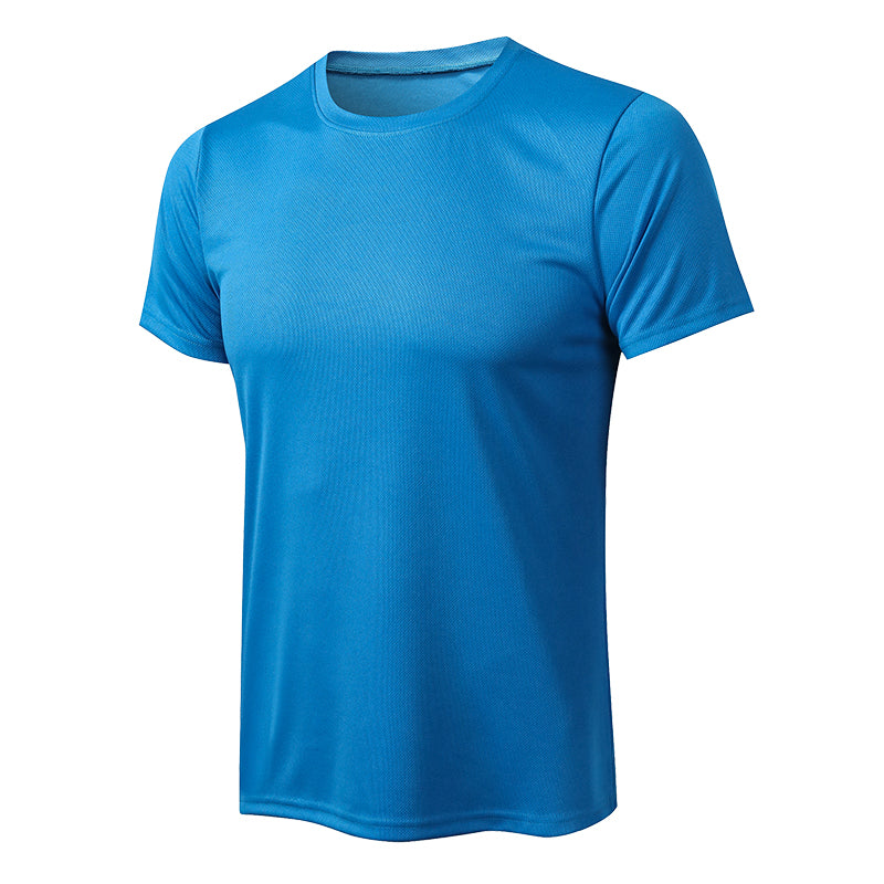 Custom T-shirts logo Loose Quick-drying Breathable Short Sleeve High Quality Pure Color Screen Print High Quality T-shirts