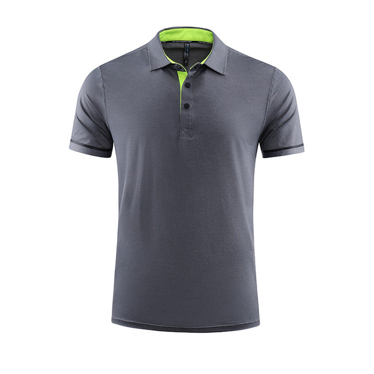 Summer Version Custom logo Can Design Patterns for You for Free Quick Drying Ice Sensing Fabric Men Polo Shirts High Quality