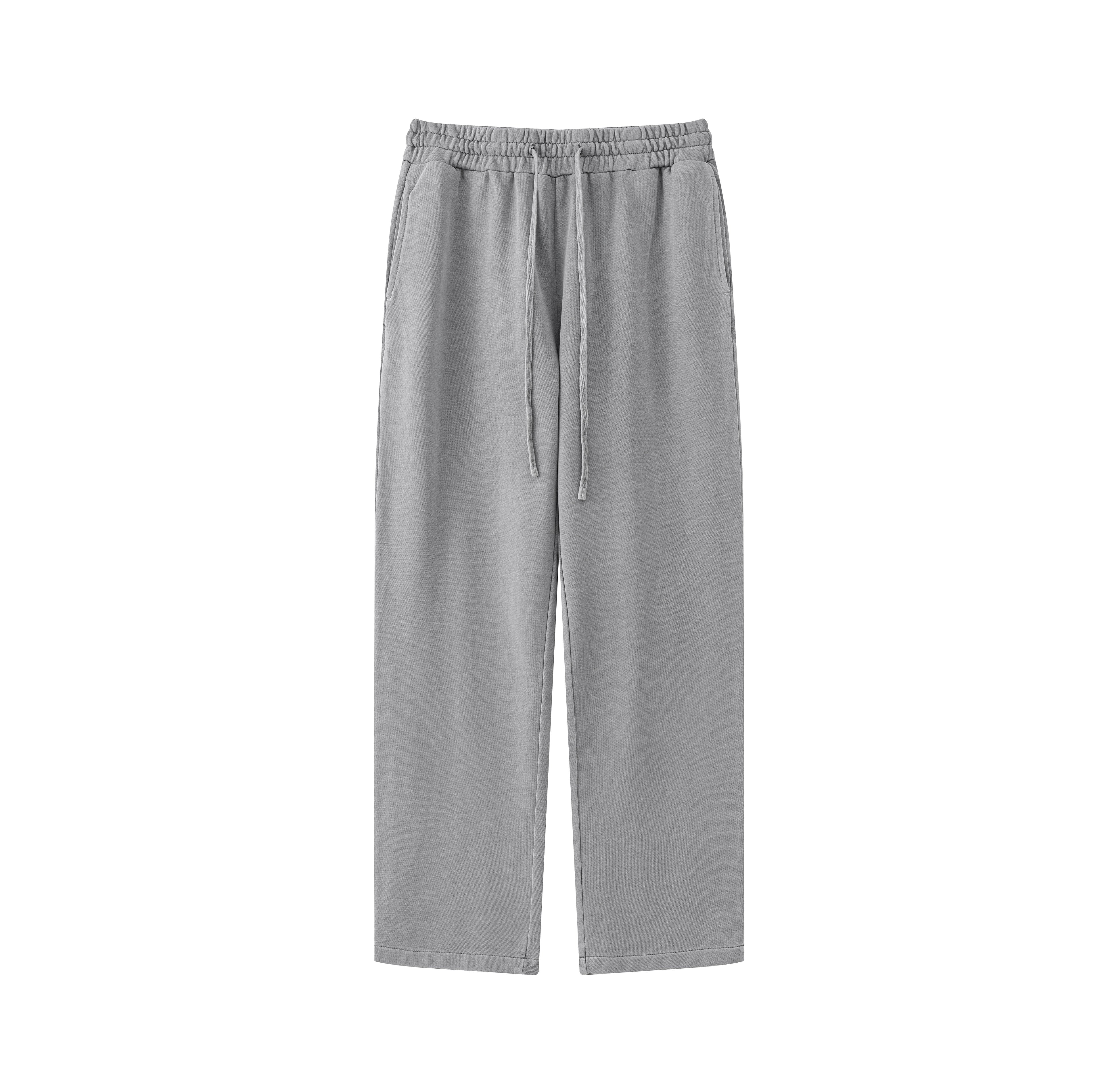 Wholesale Cotton Sweatpants Custom Washed Blank Vintage High Quality Screen Printed Design Vintage Plain Sweatpants for Men