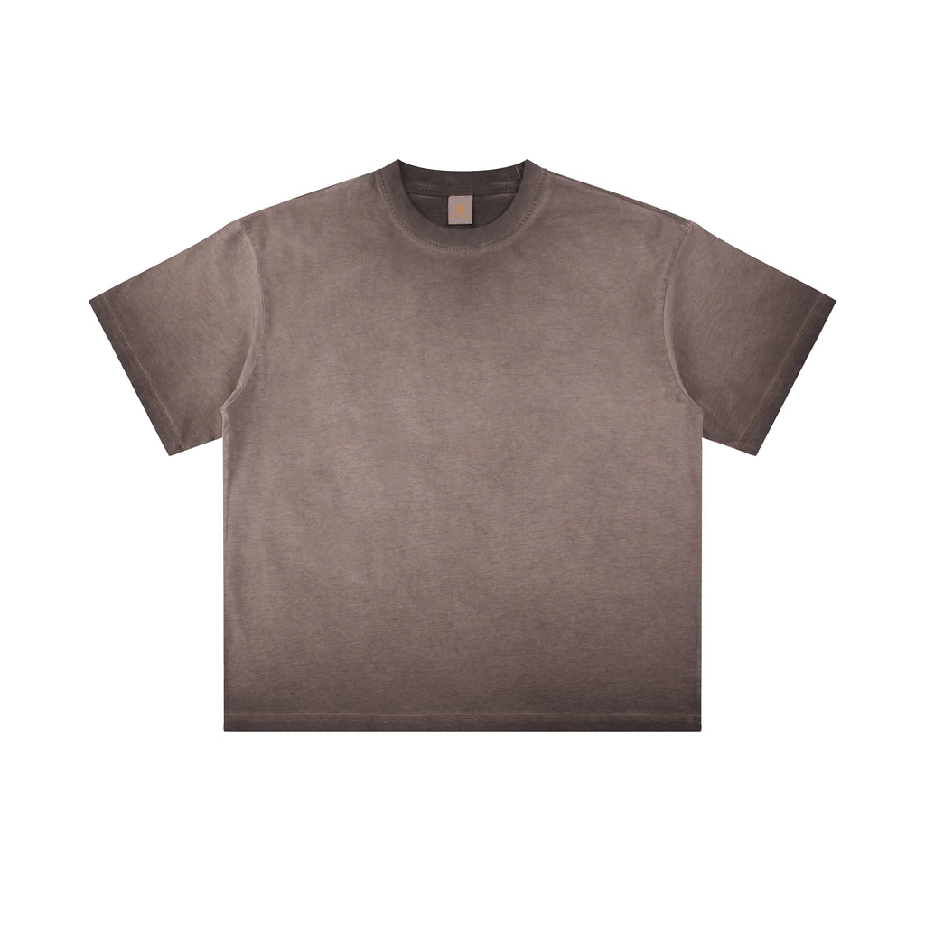 100% Cotton T-shirt Vintage High Quality Wholesale Drop Shoulder Streetwear Men's T-shirts Customized Acid Wash Plain T-shirt