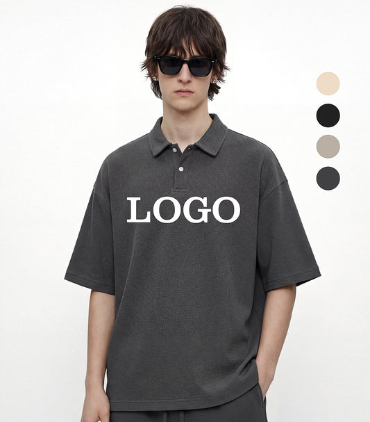Mens Clothing Custom Streetwear High Quality Blank Summer Short Sleeve Fashionable Heavyweight Screen Print Men's T-shirts