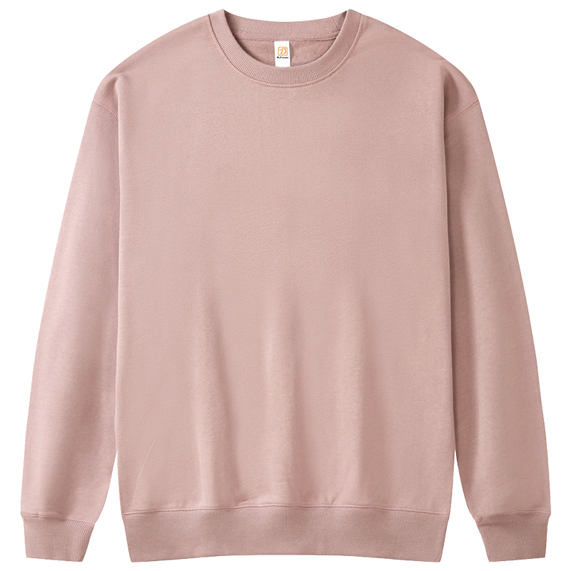 Mens Crewneck Sweatshirt From a Trendy Brand Pure Cotton Loose Fitting Slightly Dropped Shoulder Round Neck Hoodie High Quality