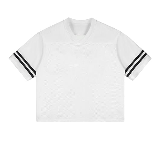 Men's T-shirts Custom v Neck High Quality Striped Color Blocking 240g 100% Polyester Streetwear Breathable t Shirt for Men