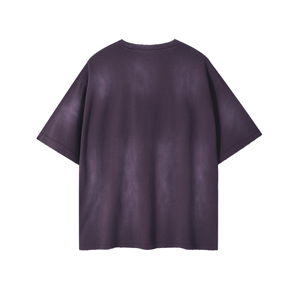 Customized t Shirts Heavyweight Streetwear Washed Blank New Design 100% Cotton High Quality Screen Printed t Shirt for Men