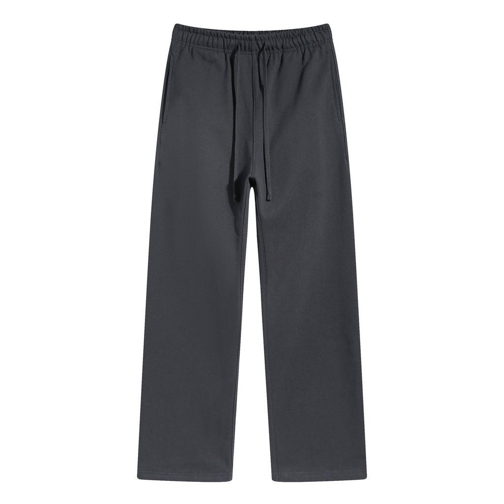 Custom Sweatpants Pure Color Blank Terry Loose High Quality Streetwear High Quality Polyester/Cotton Wholesale Sweatpants