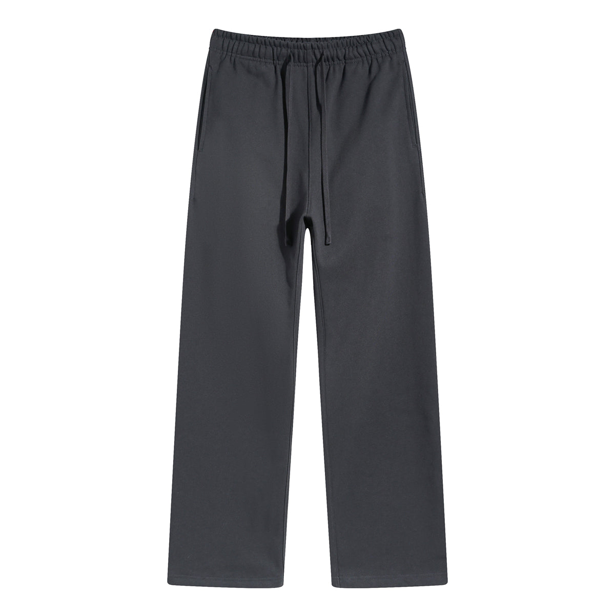 Custom Sweatpants Pure Color Blank Terry Loose High Quality Streetwear High Quality Polyester/Cotton Wholesale Sweatpants