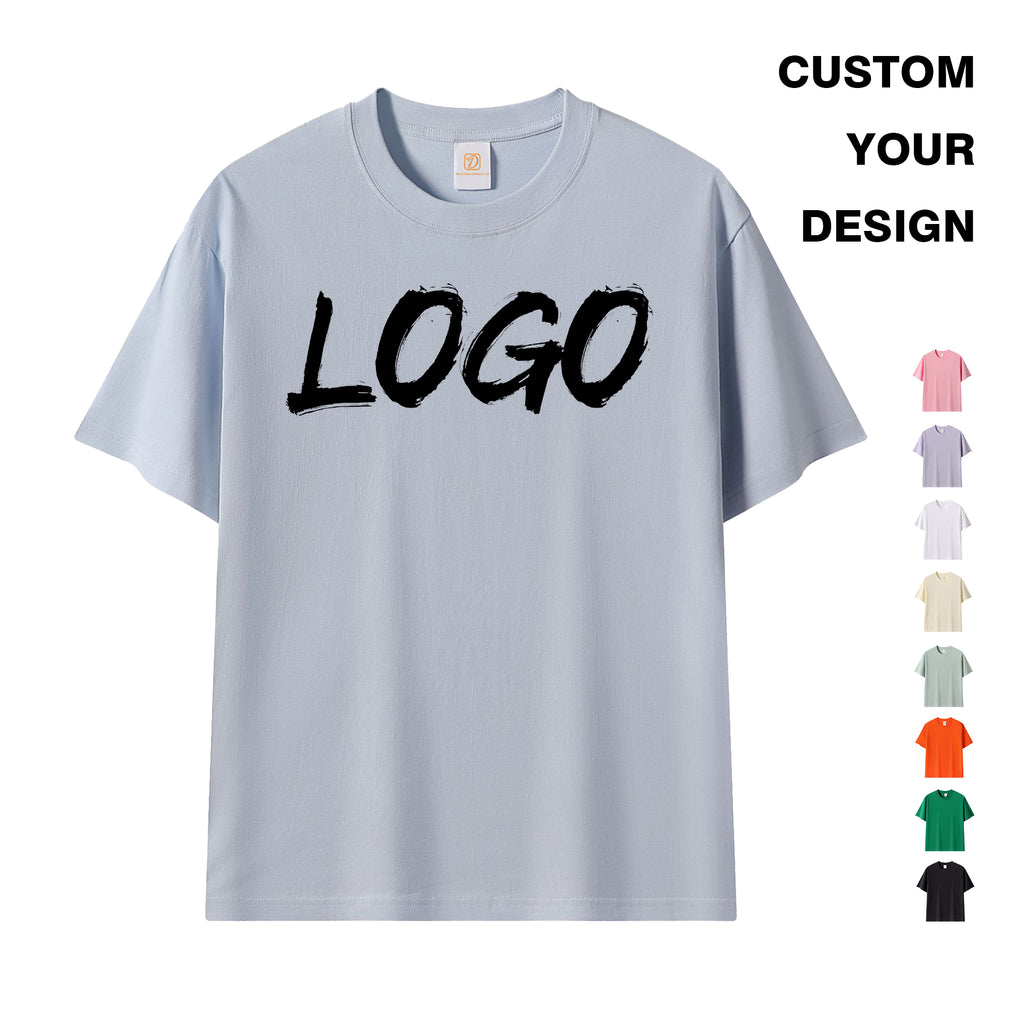 Customized t Shirts Blank High Quality Streetwear Wholesale Round Neck Heavy Cotton Heavyweight Fashion t Shirt for Kid