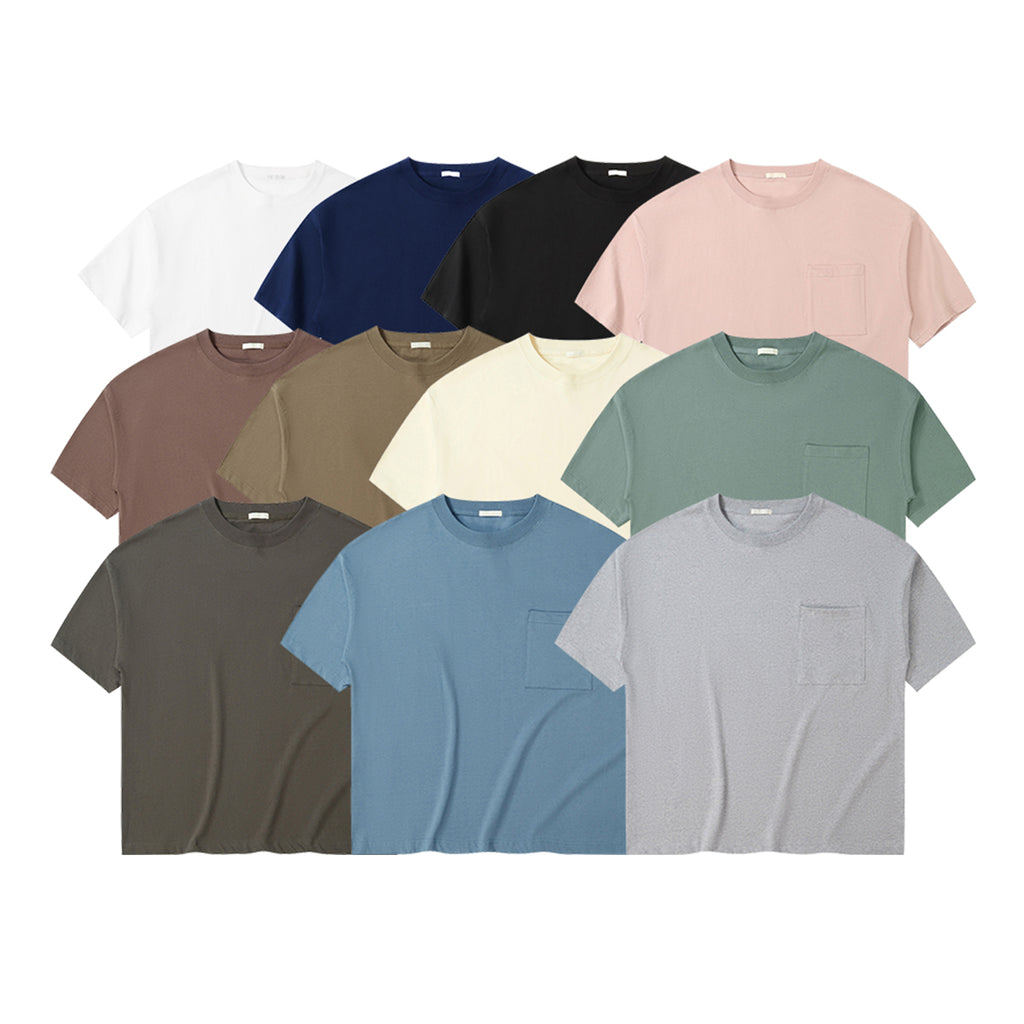 Mens Clothing Oversized Custom logo Tshirt High Quality Multi Color Loose Casual Puff Printing Distressed Embroidery Tshirt
