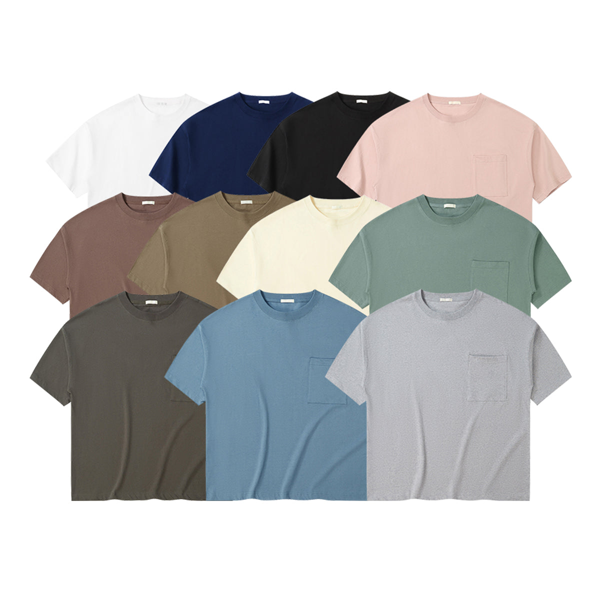 Mens Clothing Oversized Custom logo Tshirt High Quality Multi Color Loose Casual Puff Printing Distressed Embroidery Tshirt