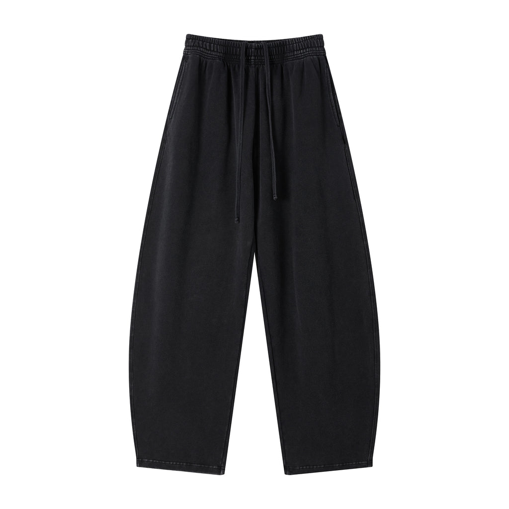Heavyweight Sweatpants Custom Washed 100% Cotton High Quality Multi Color Casual Fashion Design Screen Print Sweatpants