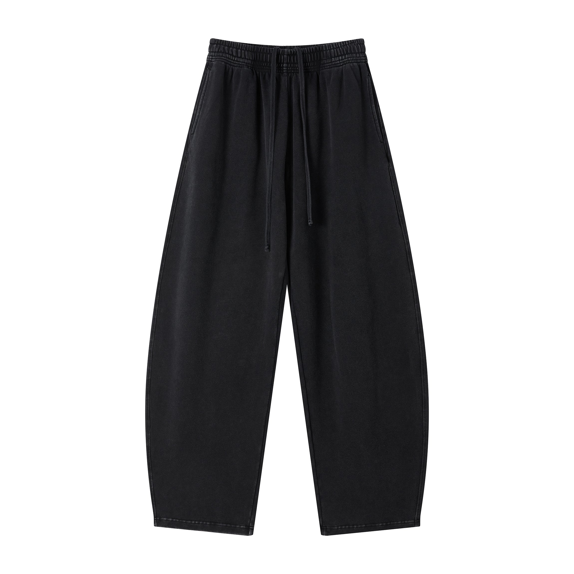 Heavyweight Sweatpants Custom Washed 100% Cotton High Quality Multi Color Casual Fashion Design Screen Print Sweatpants