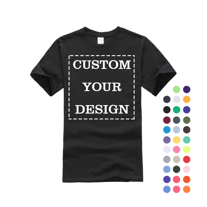 Streetwear Lightweight Tshirt Custom High Quality Sport Round Neck Blank Custom Multi Color Plain Dtf Transfers for t Shirts