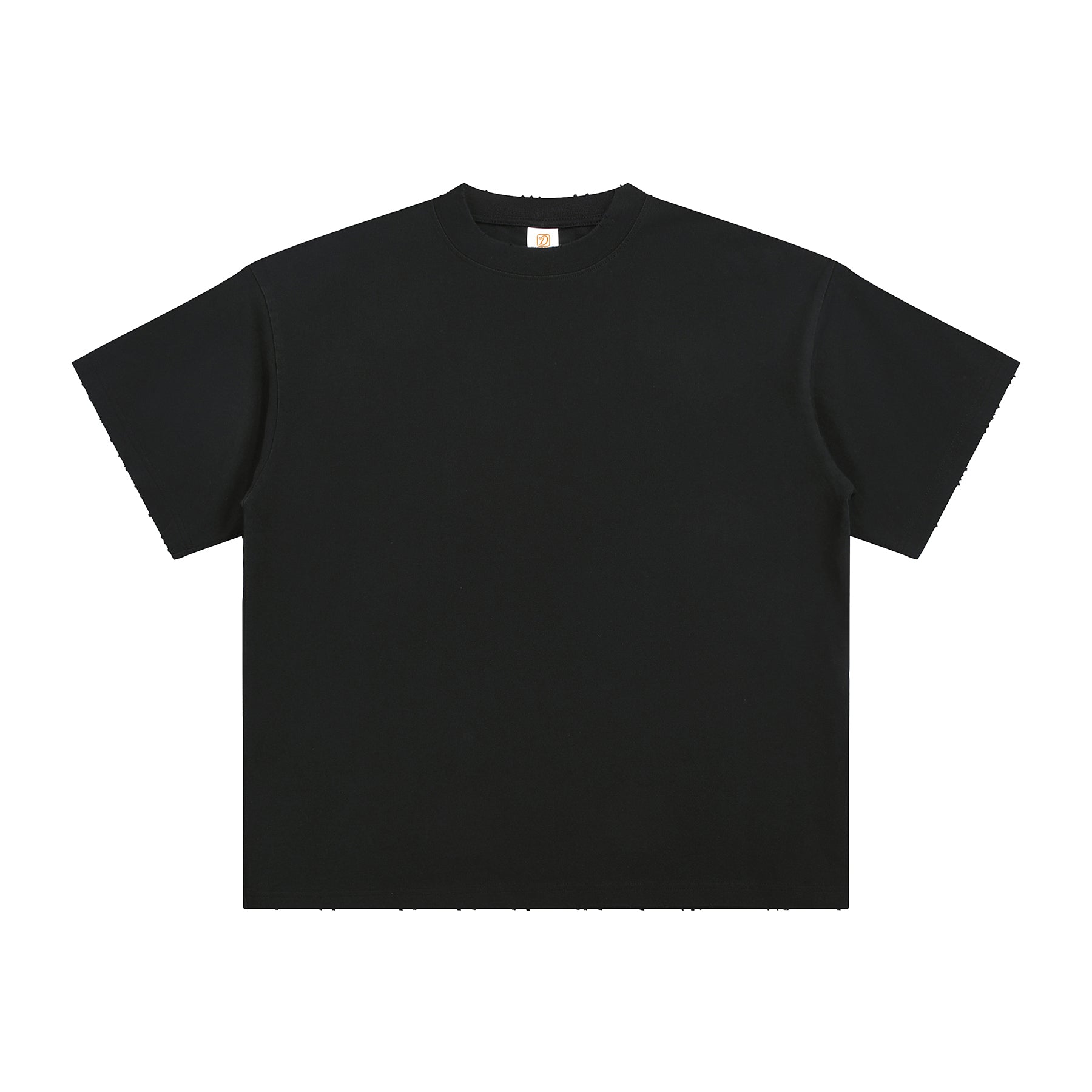 Men's Summer T-shirt High Quality Custom High Quality logo New Design Heavyweight Broken Streetwear O-neck Plain t Shirt