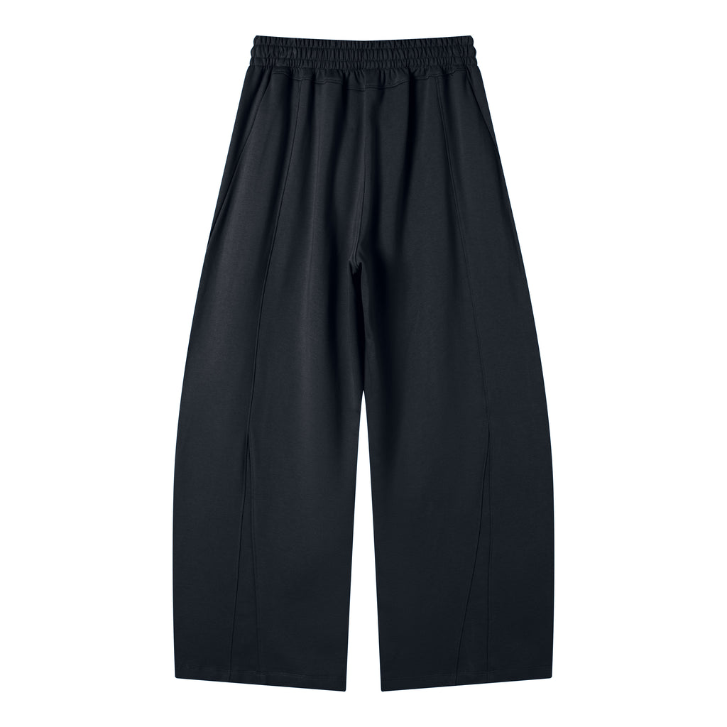 Men's Sweatpants New Design Polyester/Cotton Loose High Quality Streetwear Patchwork Fashion Pure Color Plain Sweatpants