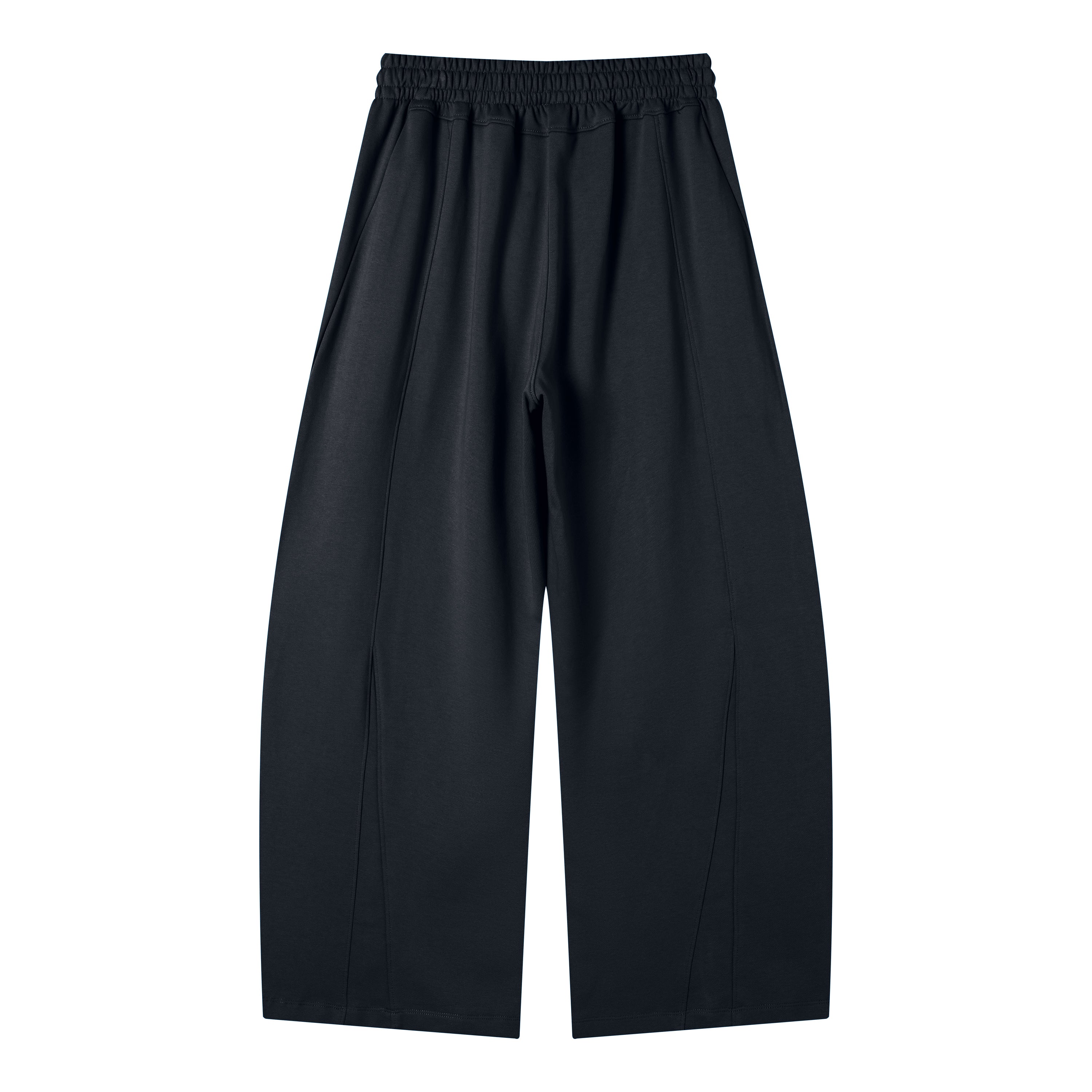 Men's Sweatpants New Design Polyester/Cotton Loose High Quality Streetwear Patchwork Fashion Pure Color Plain Sweatpants