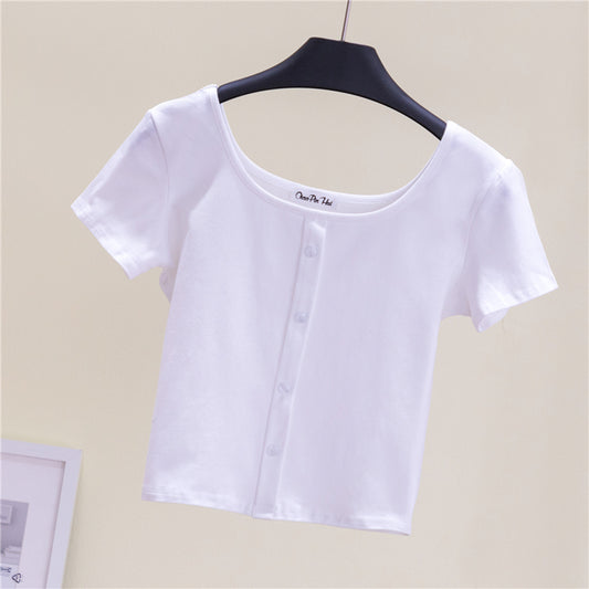 Wholesale Women's t Shirt Summer Short Style High Quality New Design Blank Multi Color Customized Dtf Transfers for t Shirts