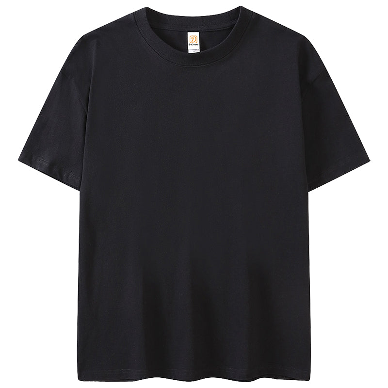 Men's 100% Cotton Plus Size Drop Shoulder High Quality Custom logo Design Blank Heavyweight Streetwear Oversized Fashion Tshirts