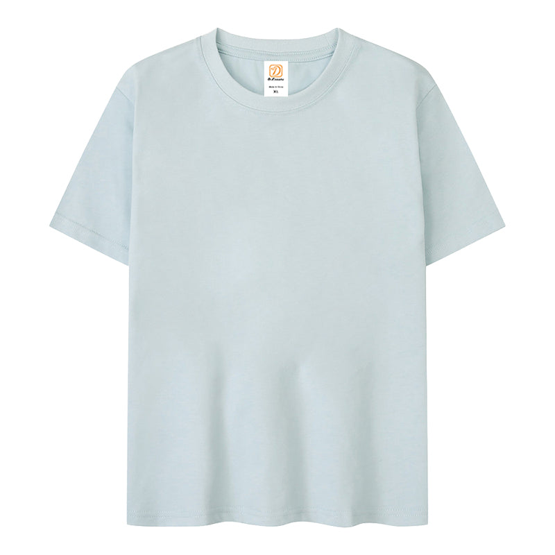 Unisex T Shirt for Summer Customized LOGO Manufacturer High Quality Streetwear Style Embroidered Cropped  Printing Custom