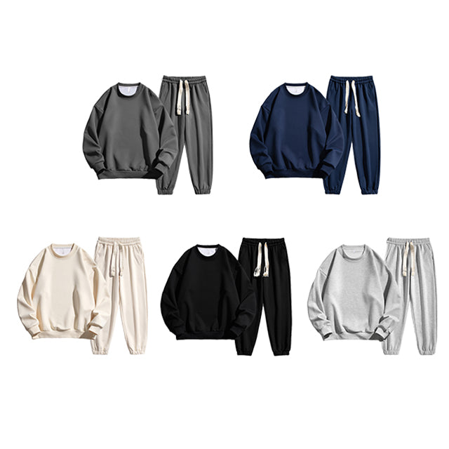 Men's Sweatpants and Hoodie Set Wholesale Hoodies Manufacturer Oversized Blank High Quality Custom logo Hoodies Men Streetwear