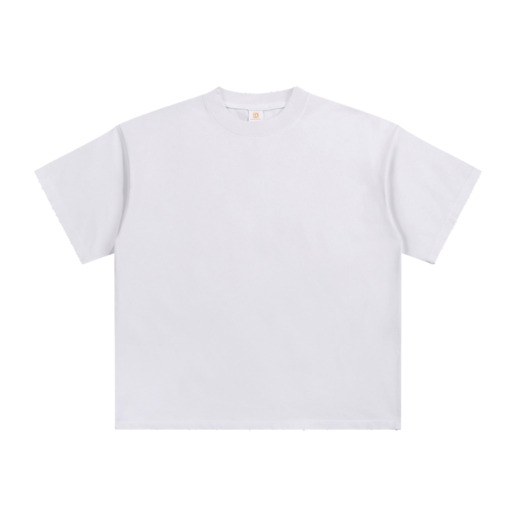 Custom Logo T-Shirt Heavyweight Streetwear High Quality Design Embroidery logo Broken Casual Short Sleeve t Shirt for Men