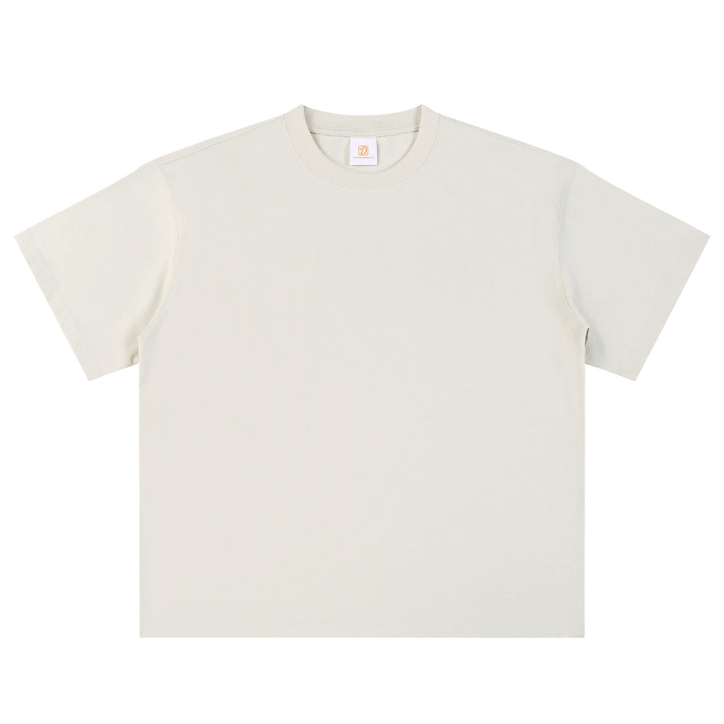 Hot Sale Custom logo T-shirt Loose Blank High Quality Round Neck Heavy Cotton Drop Shoulder New Design Wholesale Men's T-shirts