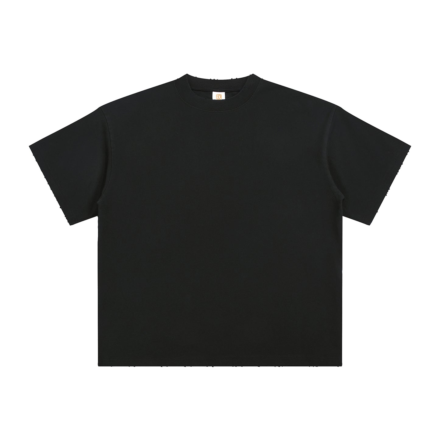 Men's T-shirt Casual Custom 100% Cotton Round Neck Broken New Design High Quality Streetwear Heat Transfers for T-shirts