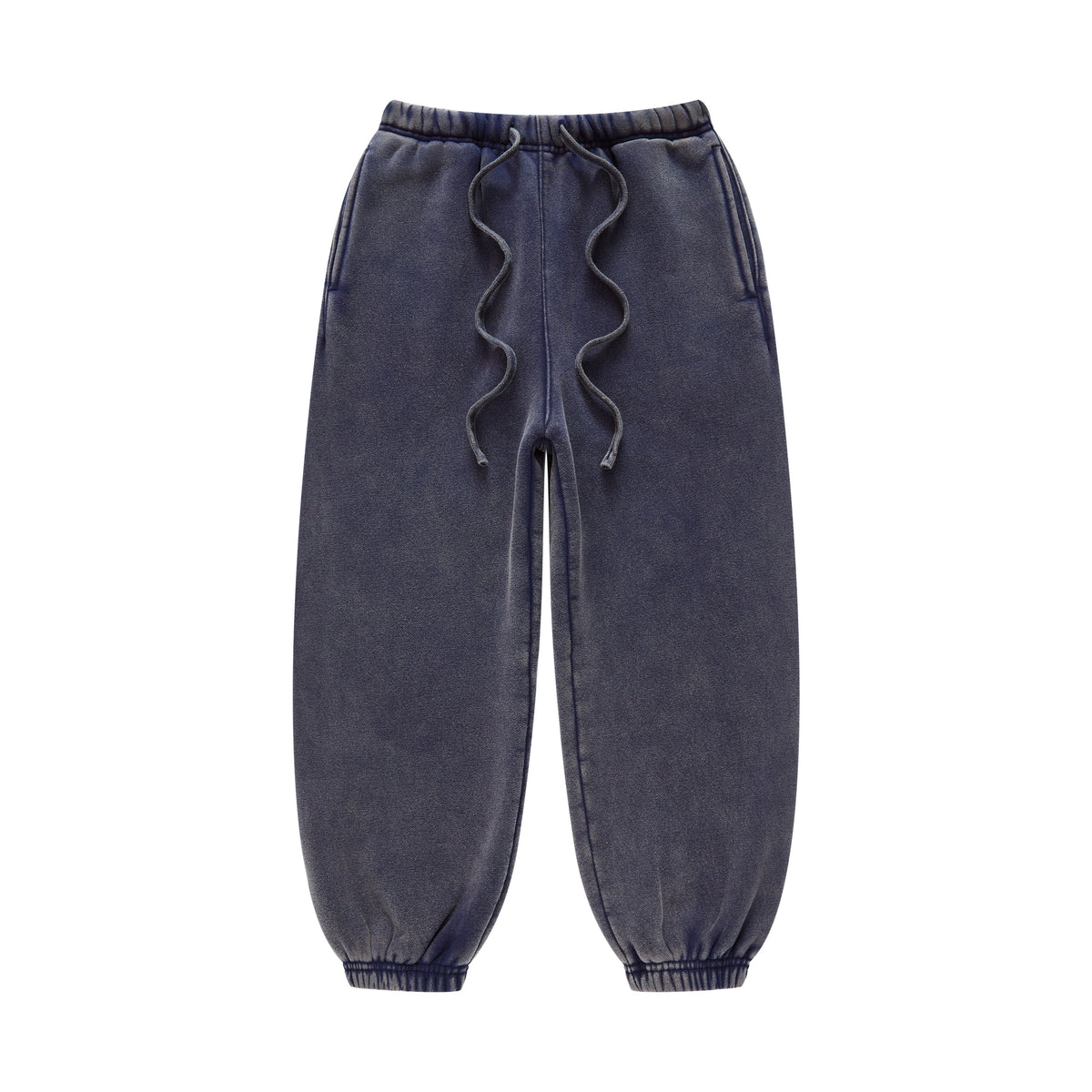 Sweatpants Wholesale Washed and Padded 100% Pure Cotton High Quality Children's Ankle Length Sweatpants Fall and Winter Style
