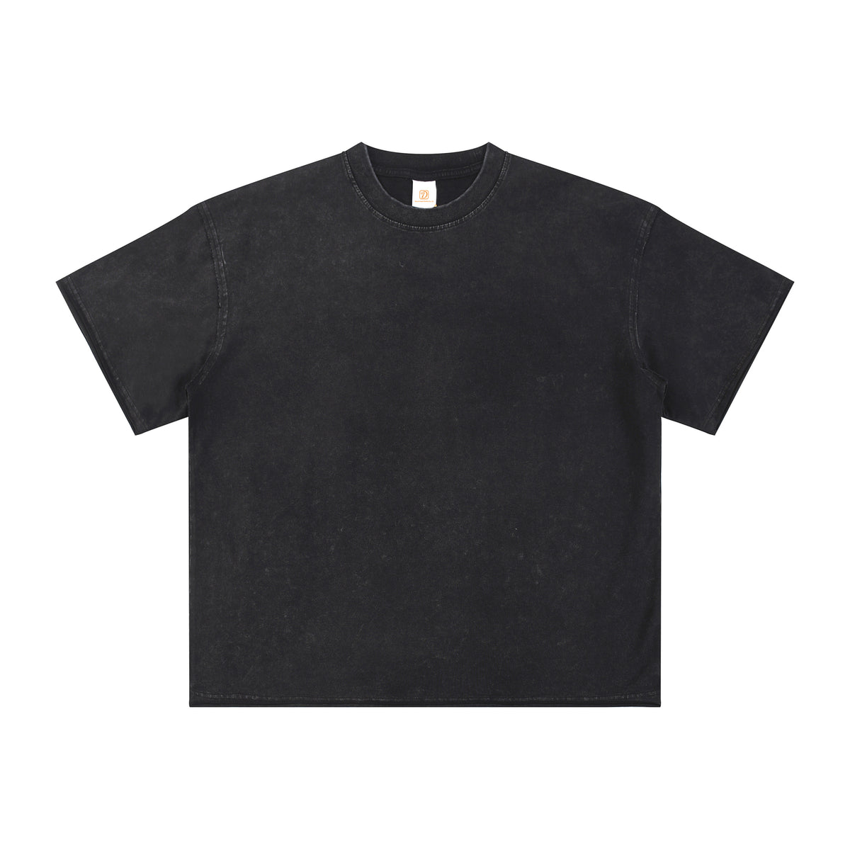 Tshirt Manufacturer Washed Wax Dyed Loose Edge Short Sleeved T-shirt Loose Fitting Cotton Casual Brand T-shirt High Quality