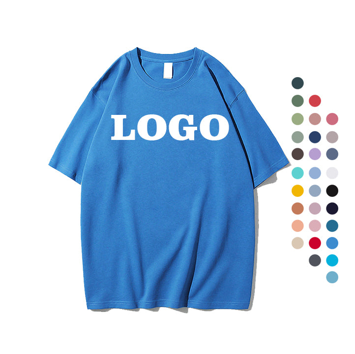 Plus Size Men's Tshirt Casual High Quality Short Sleeve 100% Cotton Sublimation Drop Shoulder Streetwear Multi Color Tshirt