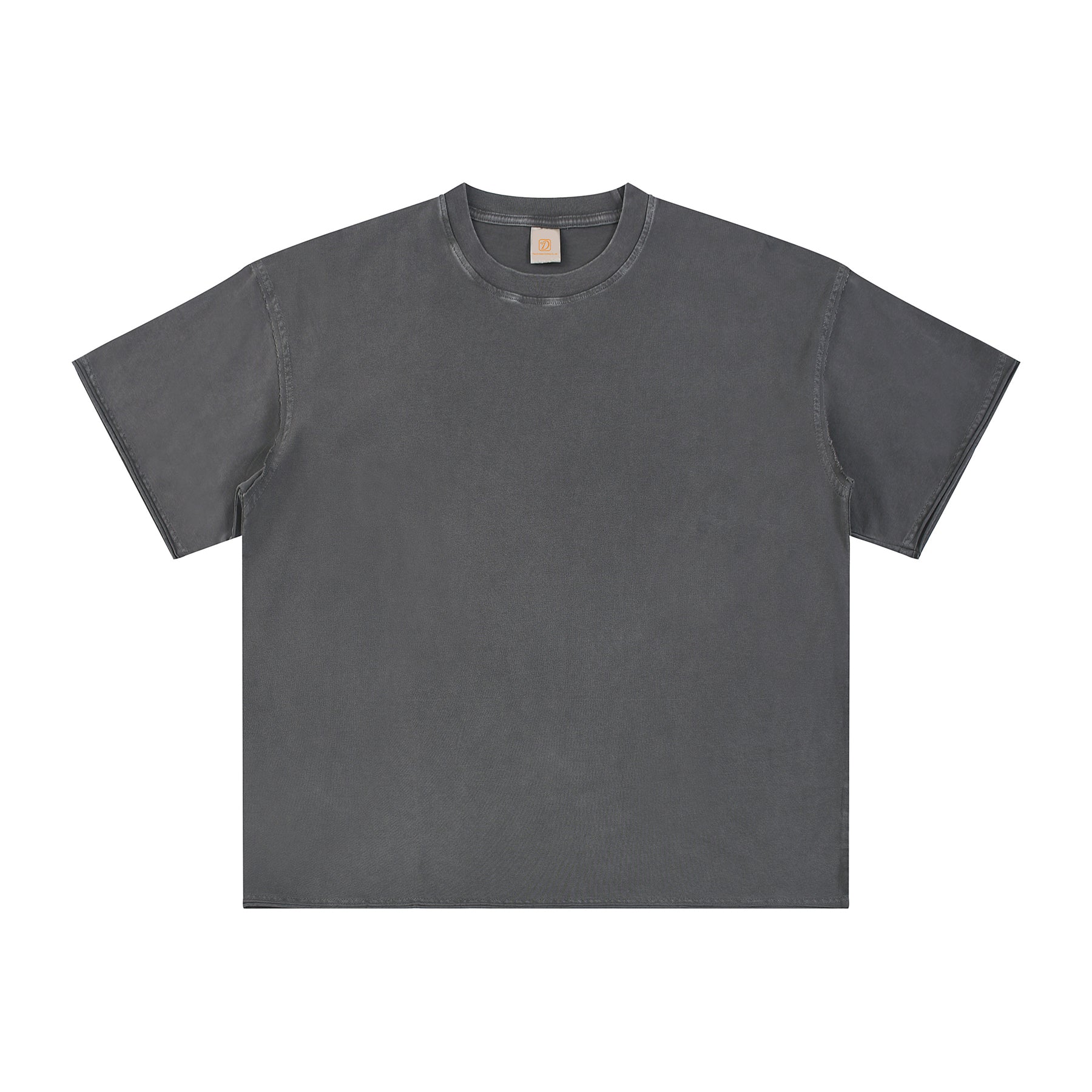 Men's T-shirts 100% Cotton Custom Batik Washed High Quality New Design Summer Short Sleeve Embroidery logo Plain t Shirt
