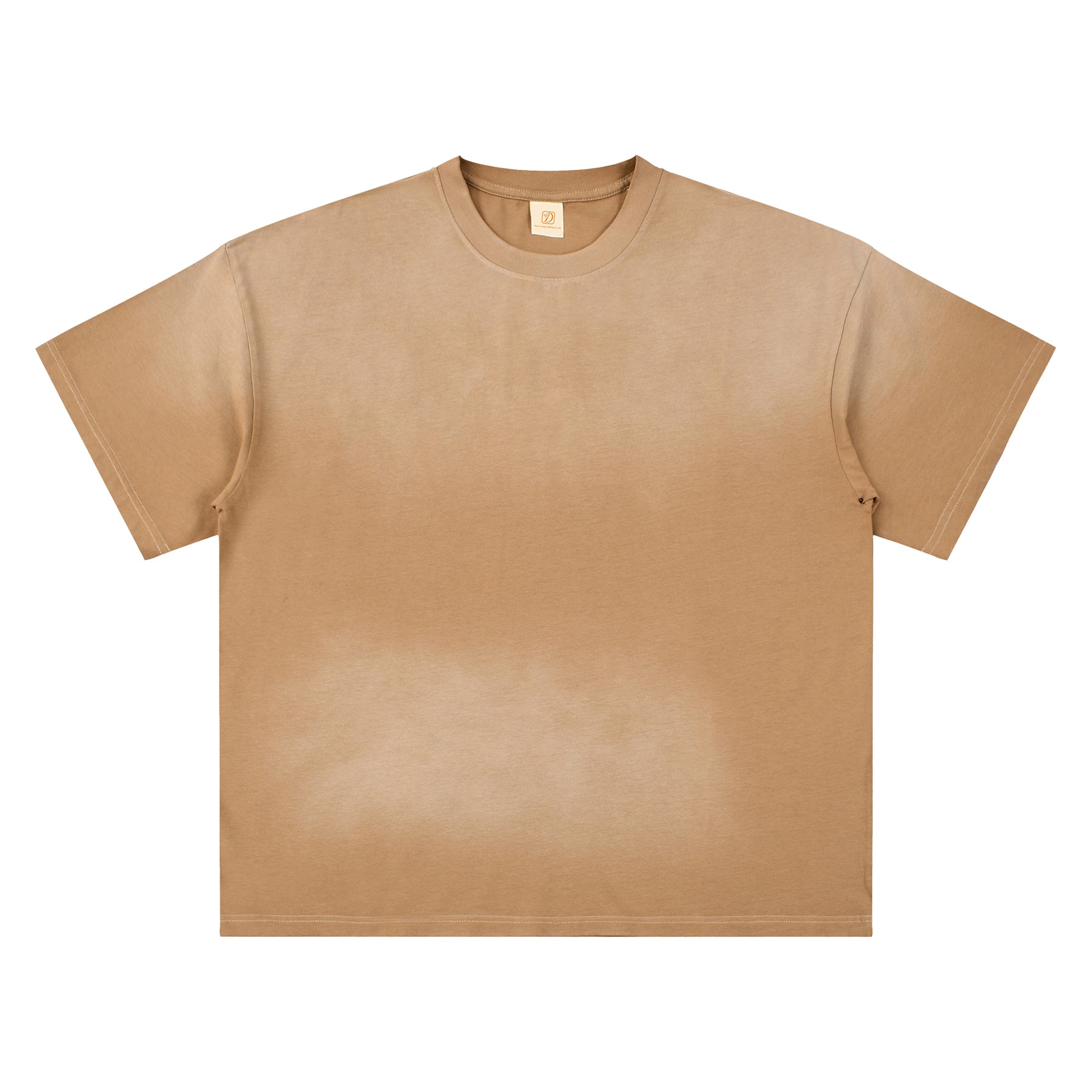 Custom 100% Cotton T-shirt Round Neck Drop Shoulder Washed Vintage High Quality New Style Wholesale Casual Fashion T-shirt