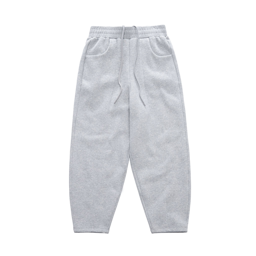 350g Heavyweight Sweatpants Custom logo Blank Polyester/Cotton High Quality Spring Streetwear Oversized Fleece Men's Sweatpants