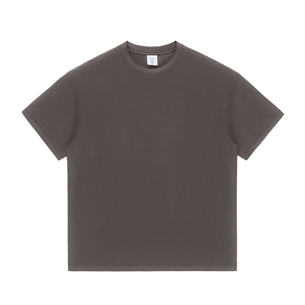 100% Polyester T-shirt Blank Pure Color Oversized Round Neck Custom Screen Printed High Quality Plain Wholesale Tshirt for Men