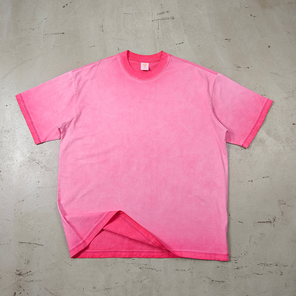 Tshirt High Quality Custom logo Men's T-shirts Streetwear Acid Wash Loose High Quality Drop Shoulder Heavyweight Plain t Shirt