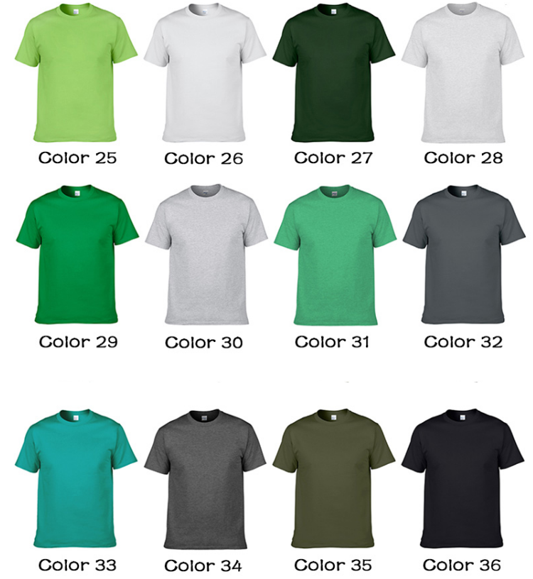 Men's T-shirts 100% Cotton Blank Straight-cut Seamless Streetwear Multicolored Custom High Quality Pure Color Fashion Tshirt