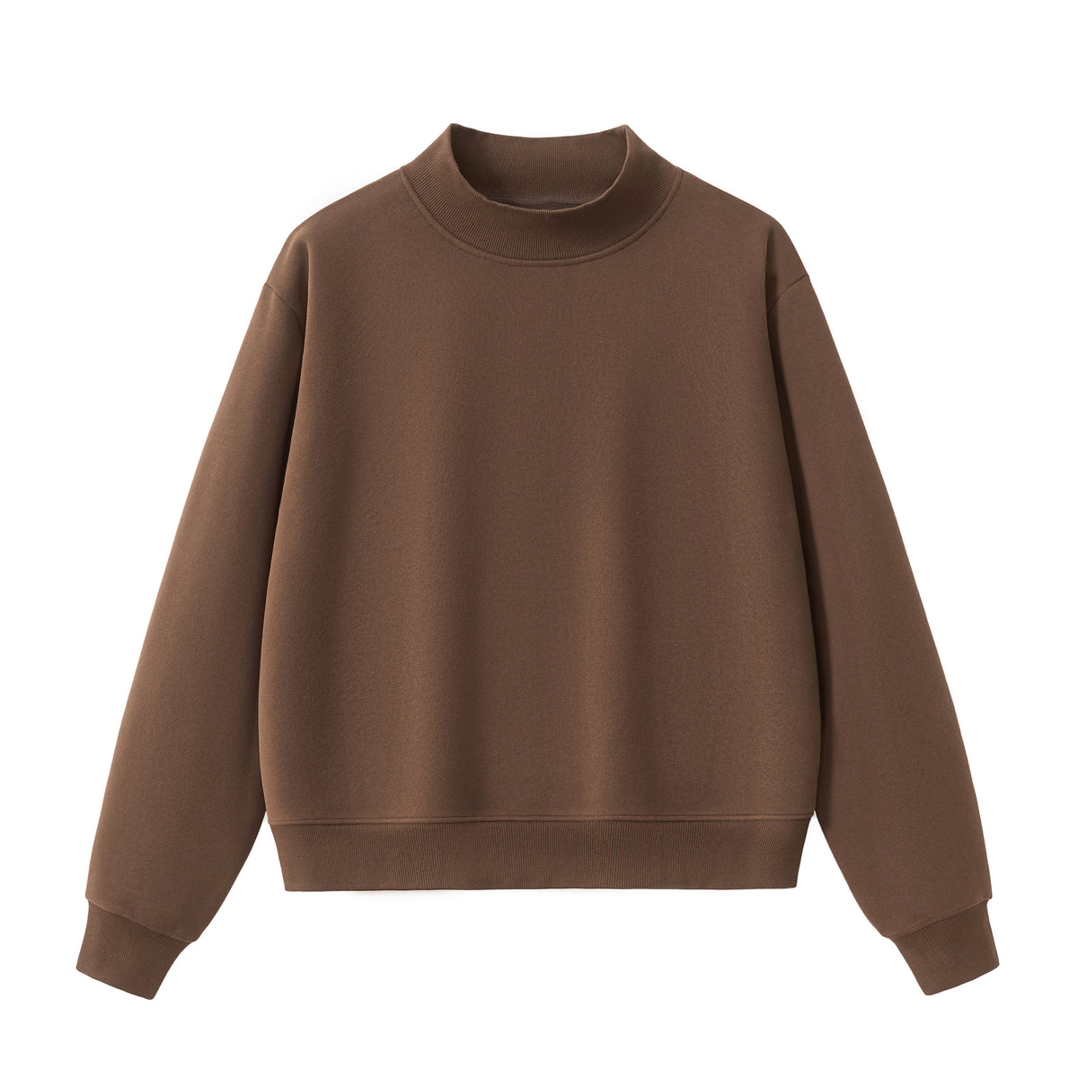 Customized Half Neck Fleece Pullover Women's Round Neck Sweater and Multiple Processes to Choose From Autumn and Winter Style