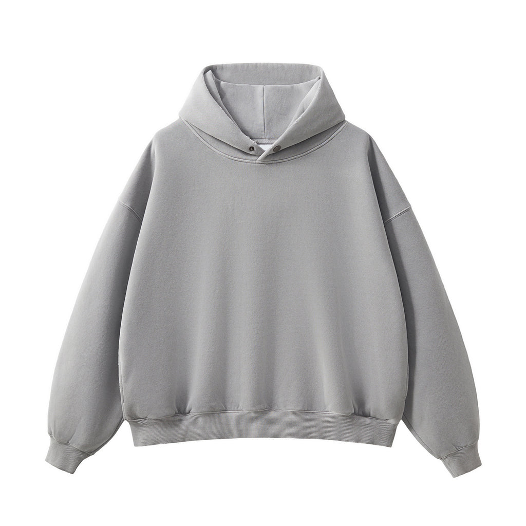 Men's Hoodies Polyester/Cotton Fleece Heavyweight Sublimation Oversized Wireless Broken Wholesale Hoodies Men Streetwear