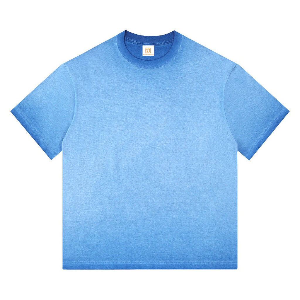 Wholesale Price Custom Streetwear Vintage Drop Shoulder Acid Washed High Quality Fashion Plain Tshirts for Printing