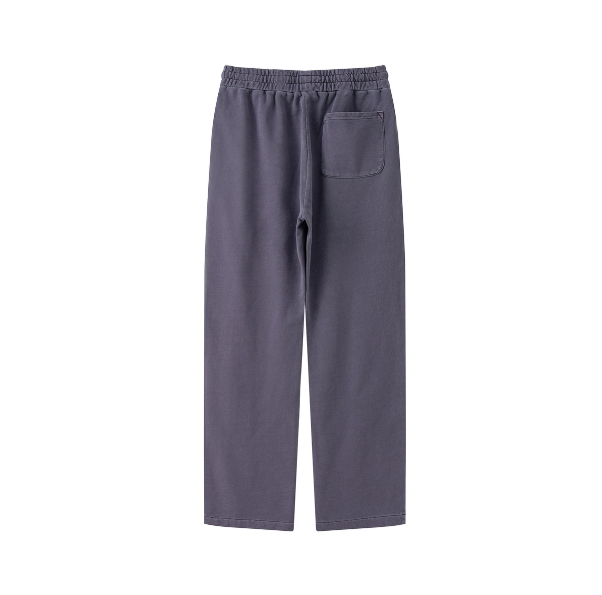 Fall and Winter Style Loose Fitting Cotton Casual Brand Sweatpants Straight Cut Washed and Distressed Long Plain Sweatpants