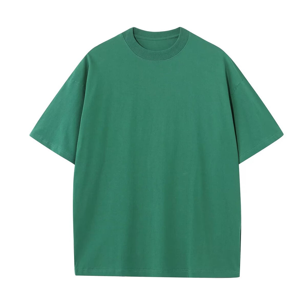 High Quality T-shirt Wholesale Design Custom logo Summer Short Sleeve 100% Cotton Drop Shoulder Streetwear Embroidery T-shirt