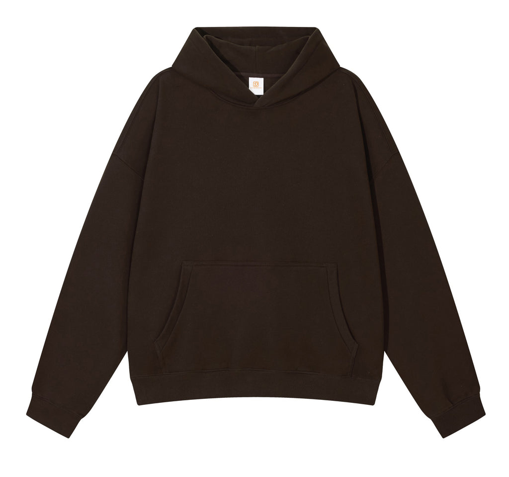 Wholesale High Quality Pullover Drop Shoulder Knitted Men's Hoodies & Sweatshirts