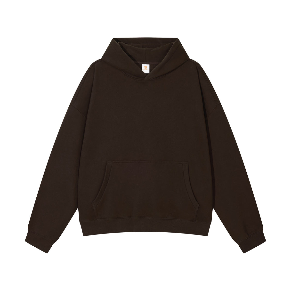 The Boxy Shaped Thickly Lined Heavy-duty Drop Shoulder Pullover Is Available in Samples Hoodie for Men Fall and Winter Style