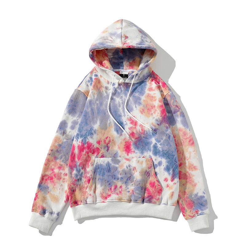 Dyed Cotton Fabric Customized Hoodies Streetwear Winter Autumn Season Free Sample Hoodie Blanks Oversize Plain Vintage Style