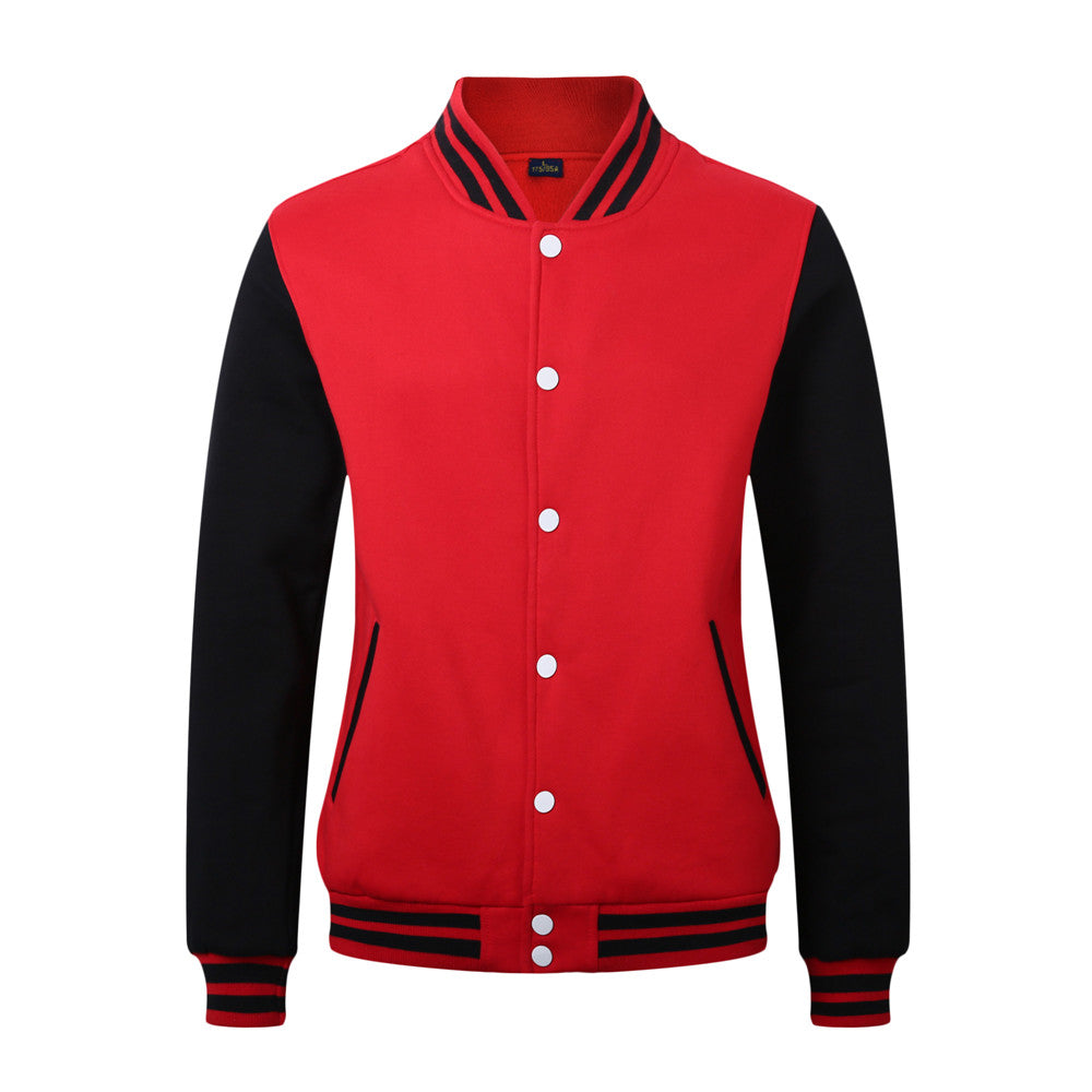 Winter Style Fashion 11 Color Fleece Baseball Jersey Loose Fitting Cotton Casual Brand Men's Hoodies Manufacturer Hoodies