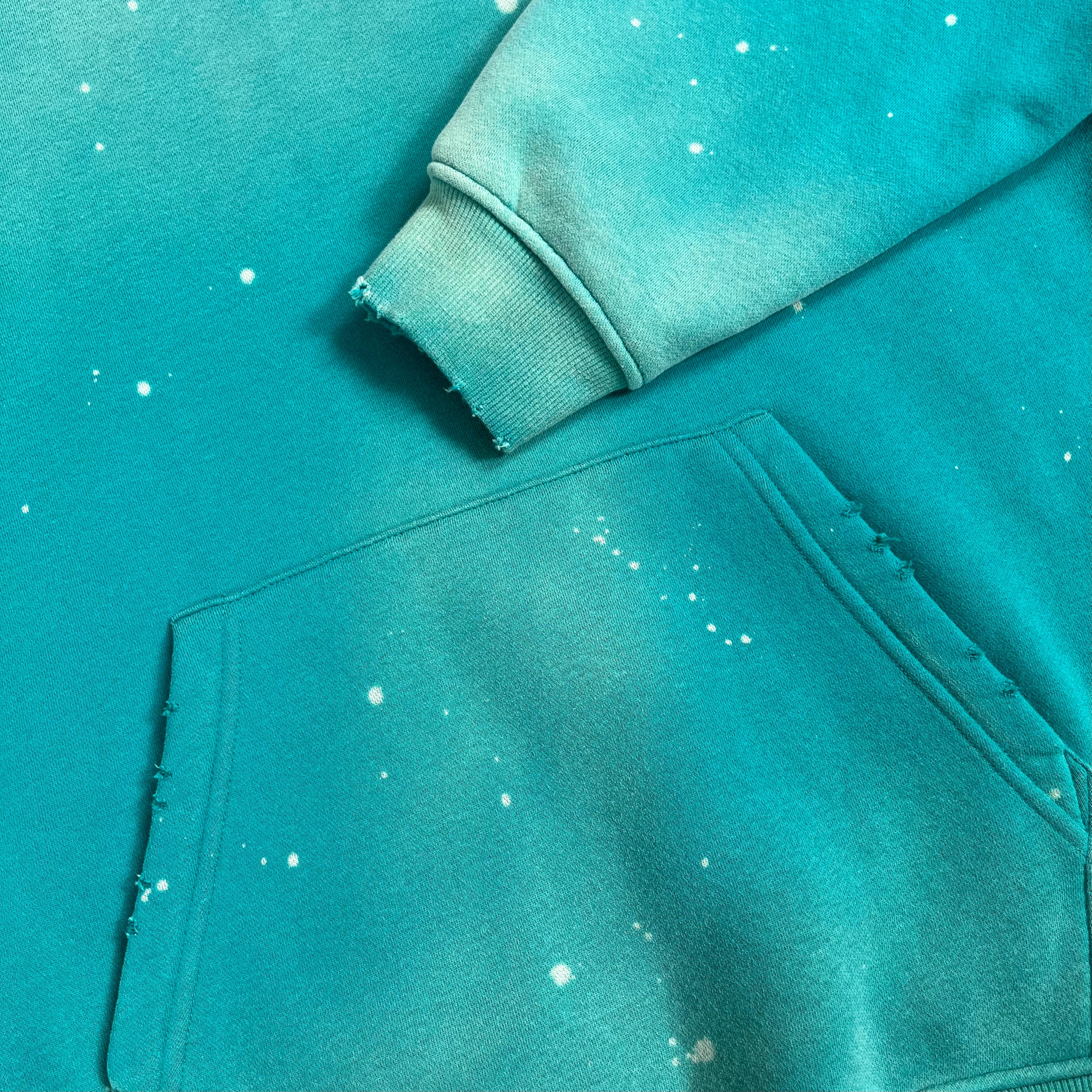 Manufacturer Sweatwear High Unisex Street Pullover Custom Vintage Washed Broken Planet Heavyweight Print Hoodie